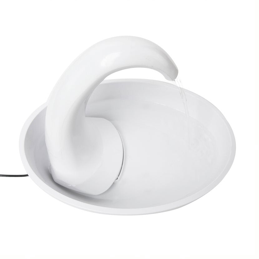 Pioneer Pet Swan Plastic Fountain 2.3 Litres 3075