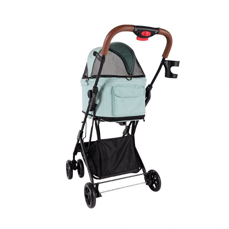 Ibiyaya Travois Tri-Fold 3-in-1 Pet Stroller Car Seater Carrier 11
