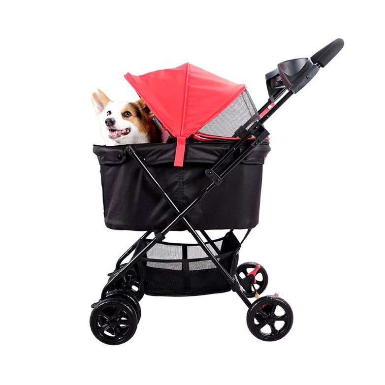 Ibiyaya Easy Strolling Pet Buggy Travel Carriage 08
