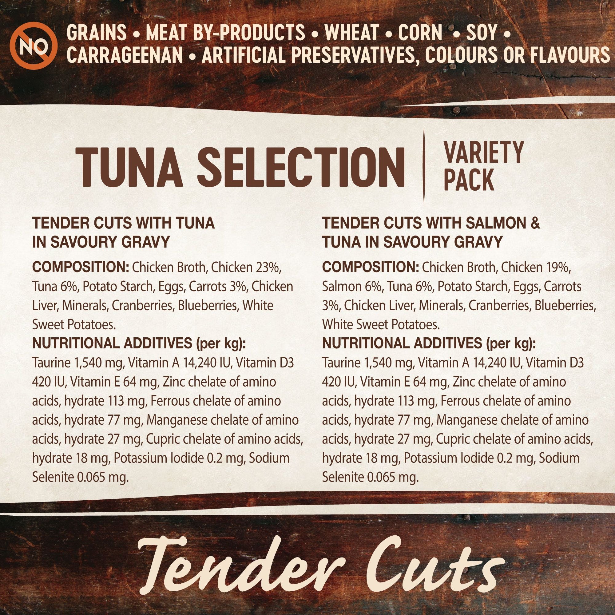 Wellness Core Wet Cat Food Tender Cuts Tuna Selection Multipack