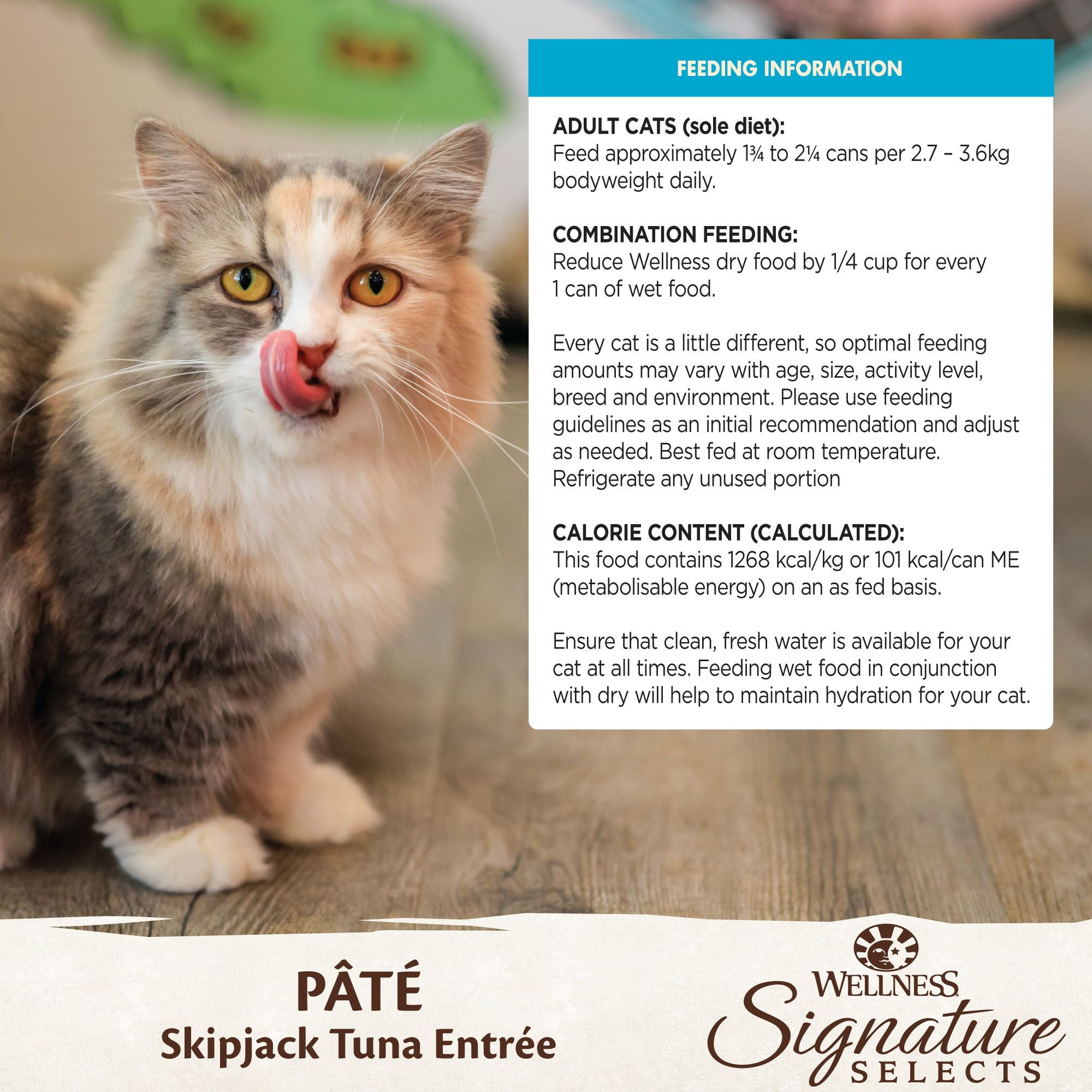 Wellness Core Wet Cat Food Signature Selects Skipjack Tuna | PeekAPaw Pet Supplies