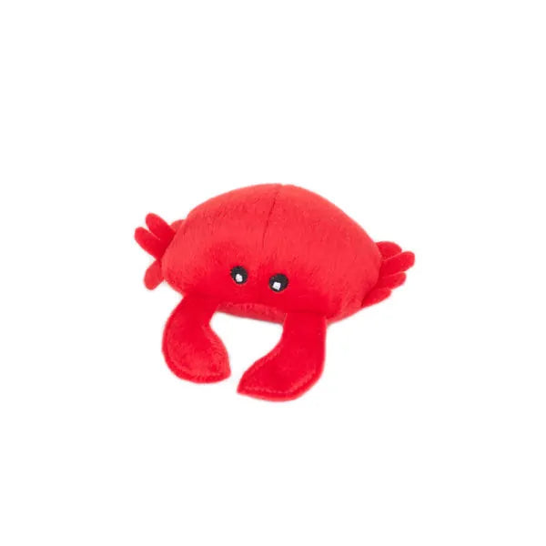 Zippy Paws Dog Toys Plush Burrow - Rock with 3 Crabs 04