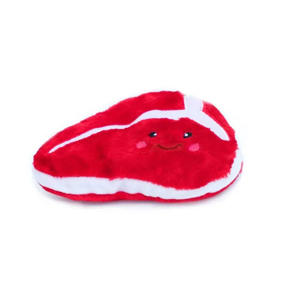 Zippy Paws Dog Toys Plush NOMNOMZ - Steak 02