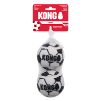 KONG Dog Toys Sportsoccer Balls Assorted in its retail pack