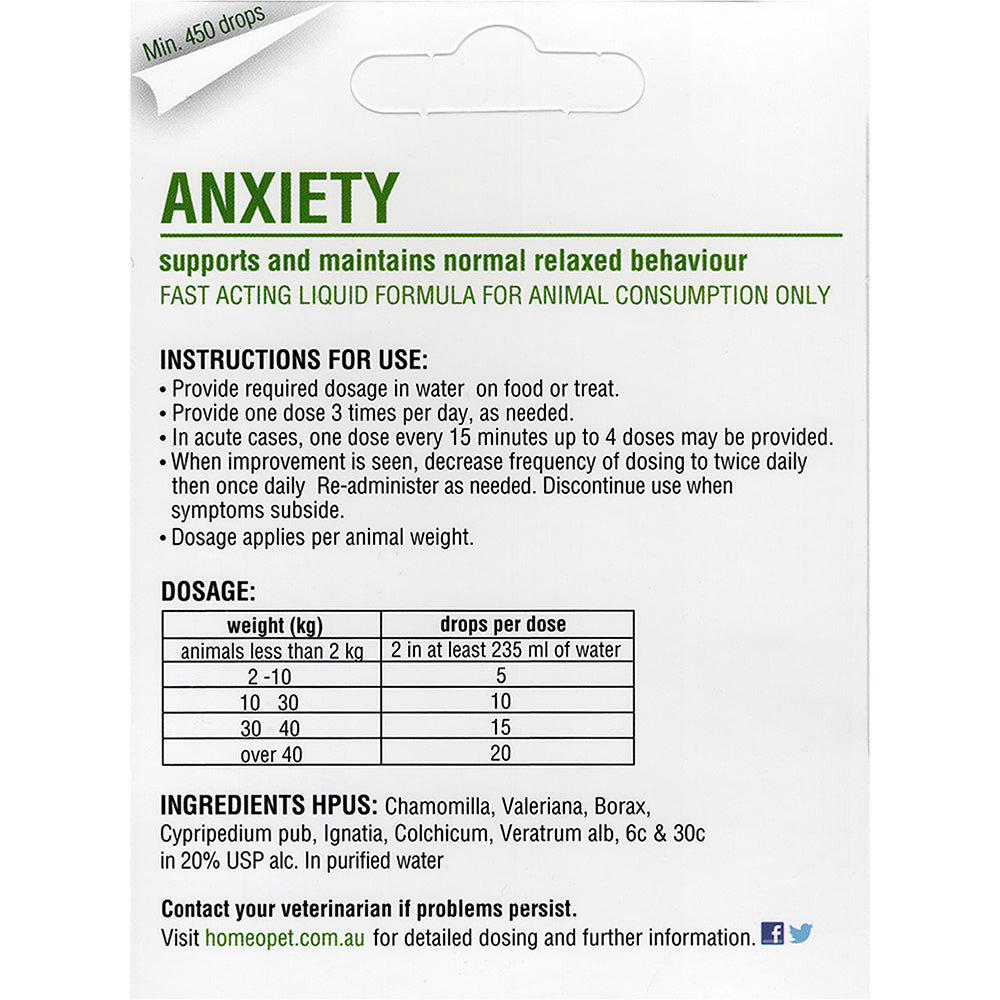 HomeoPet Anxiety Drops - image 2