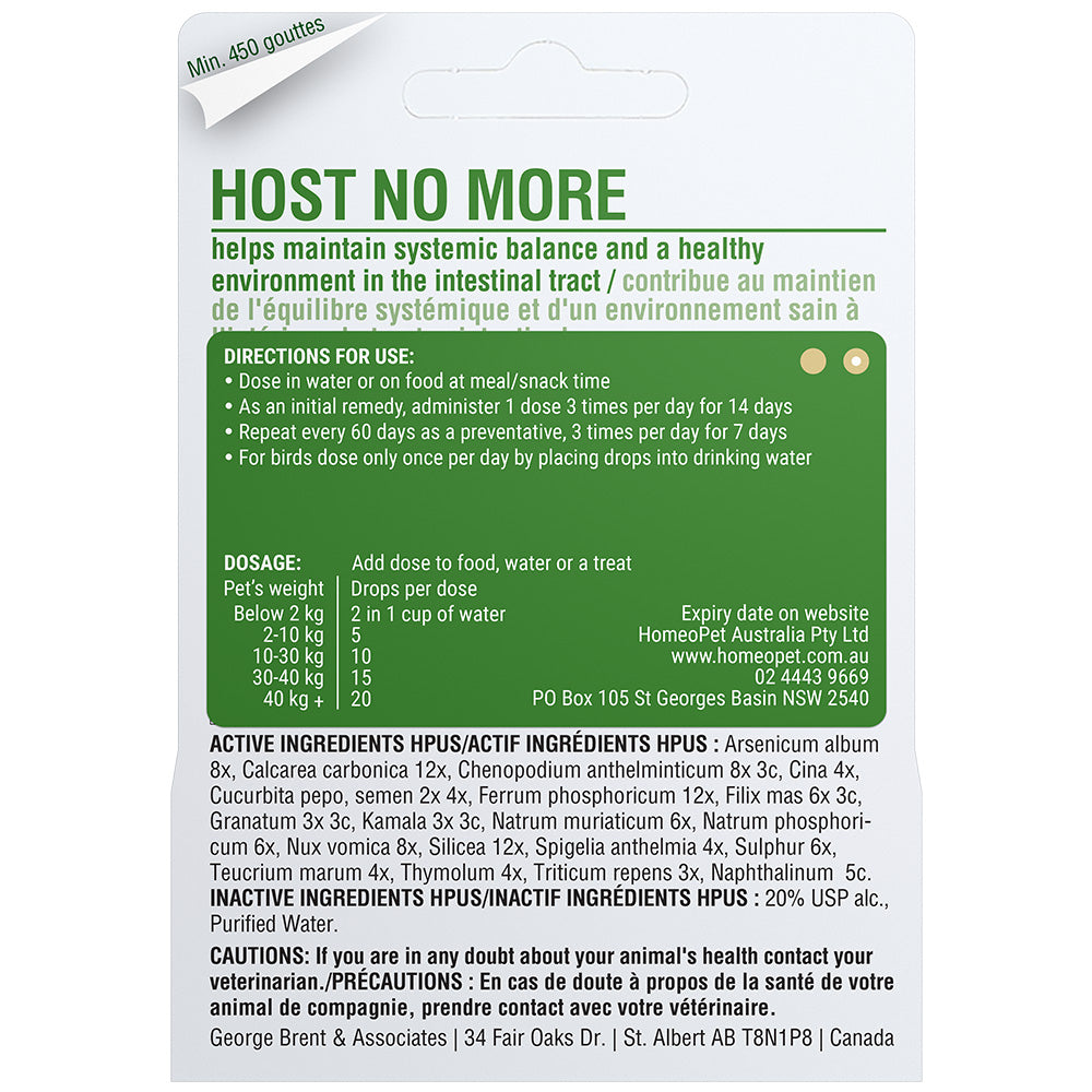 HomeoPet Host No More Drops - image 2