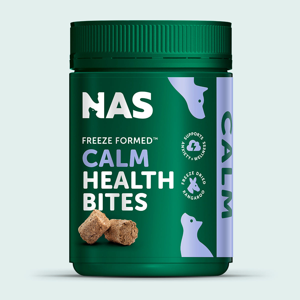 Natural Animal Solutions Freeze Formed Calm Health Bites — front of pack, 270g (150 bites)