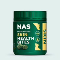 Natural Animal Solutions Freeze Formed Skin & Coat Health Bites — front of pack, 110g (60 bites)