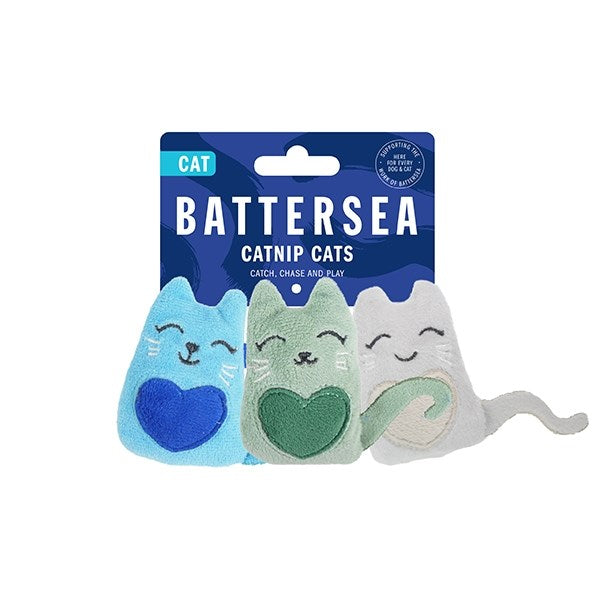 Rosewood Battersea Catnip Cats Cat Toy Set of 3