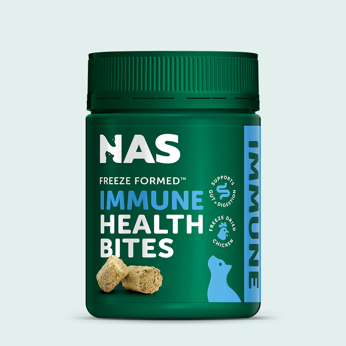 Natural Animal Solutions Freeze Formed Cat Immune Health Bites — front of pack, 50g (30 bites)
