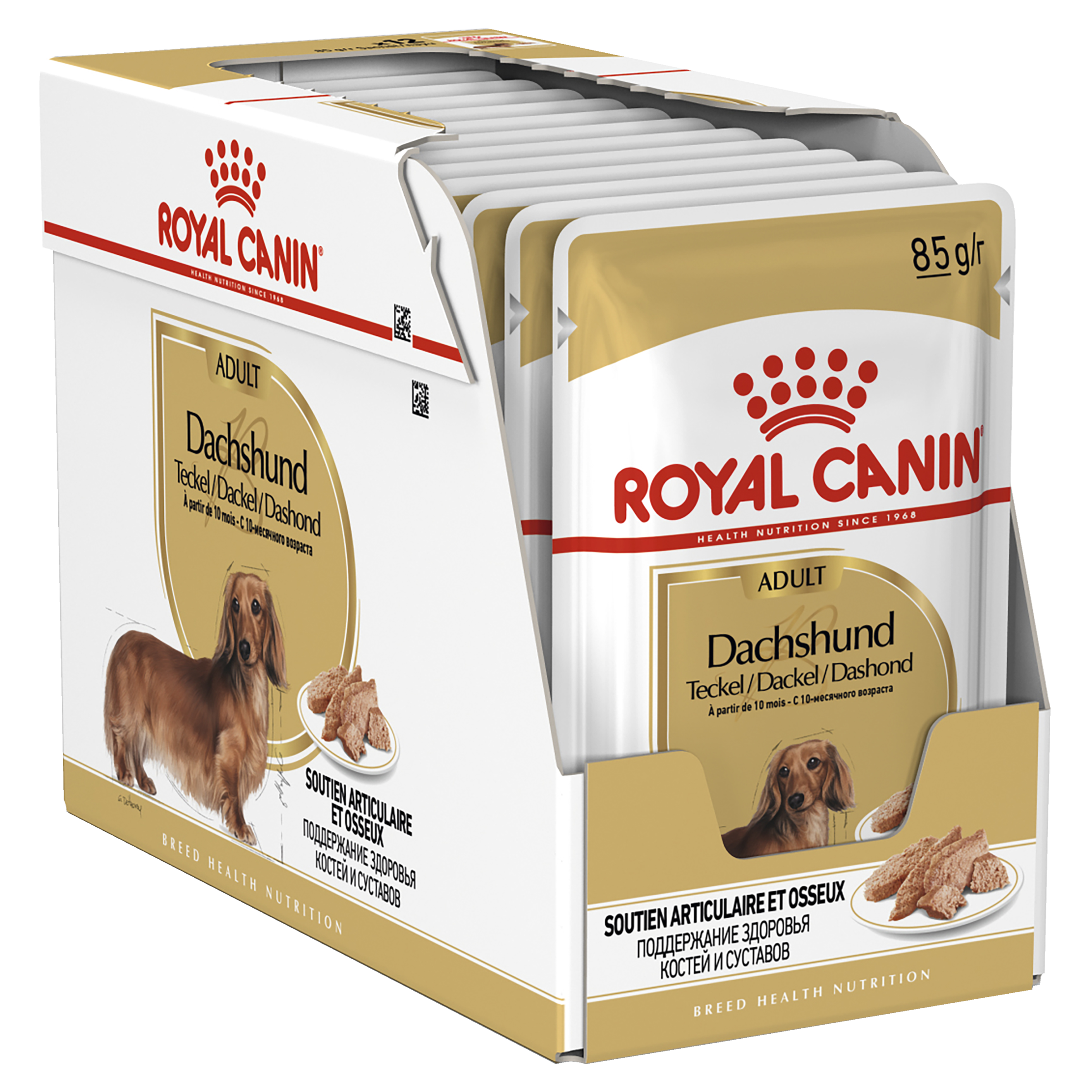 Royal Canin Dachshund Loaf Wet Dog Food pack