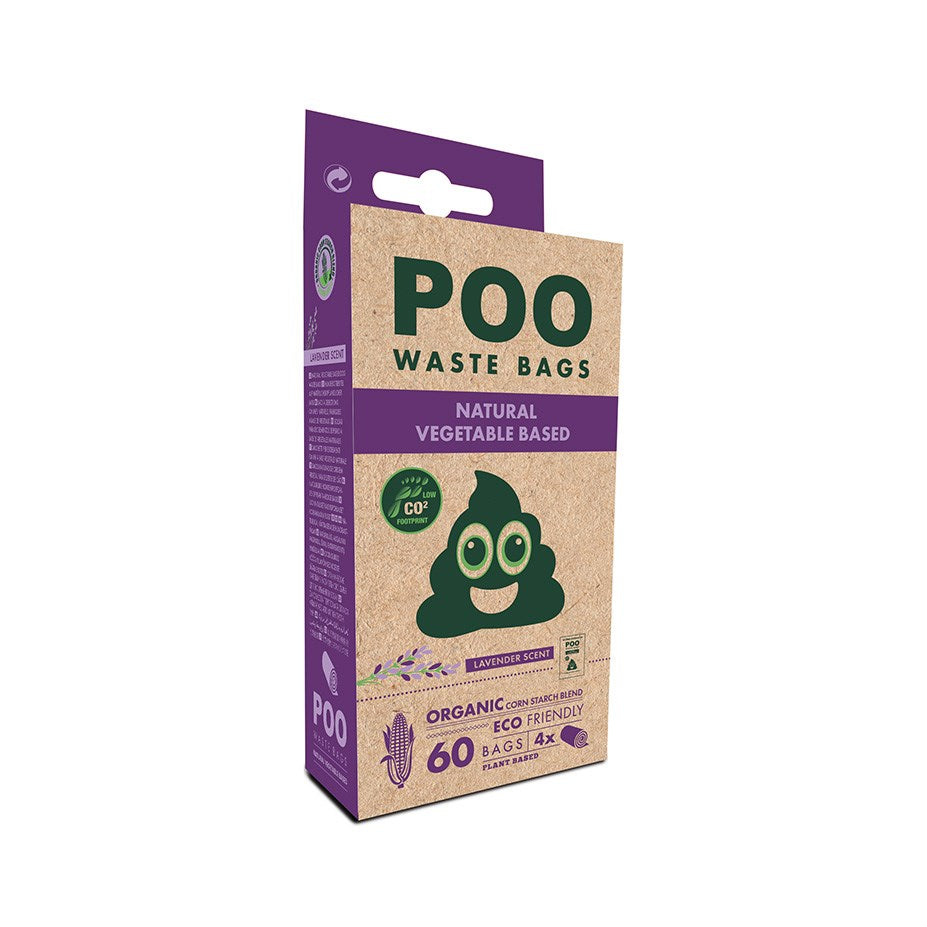 M-Pets POO BIO Dog Waste Bags 60 Bags