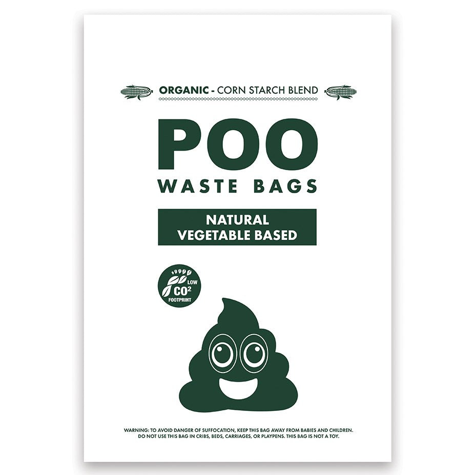 M-Pets POO BIO Dog Waste Bags 60 Bags