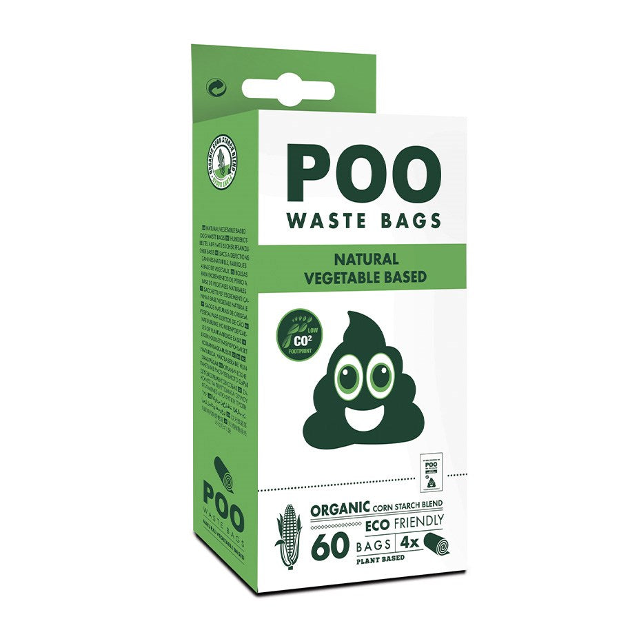 M-Pets POO BIO Dog Waste Bags 60 Bags