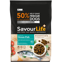 SavourLife Essentials Australian Ocean Fish with veggies and rice, omega-3 EPA and DHA, 3kg, dry dog food