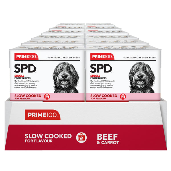 Prime100 SPD Slow Cooked Wet Dog Food Beef & Carrot