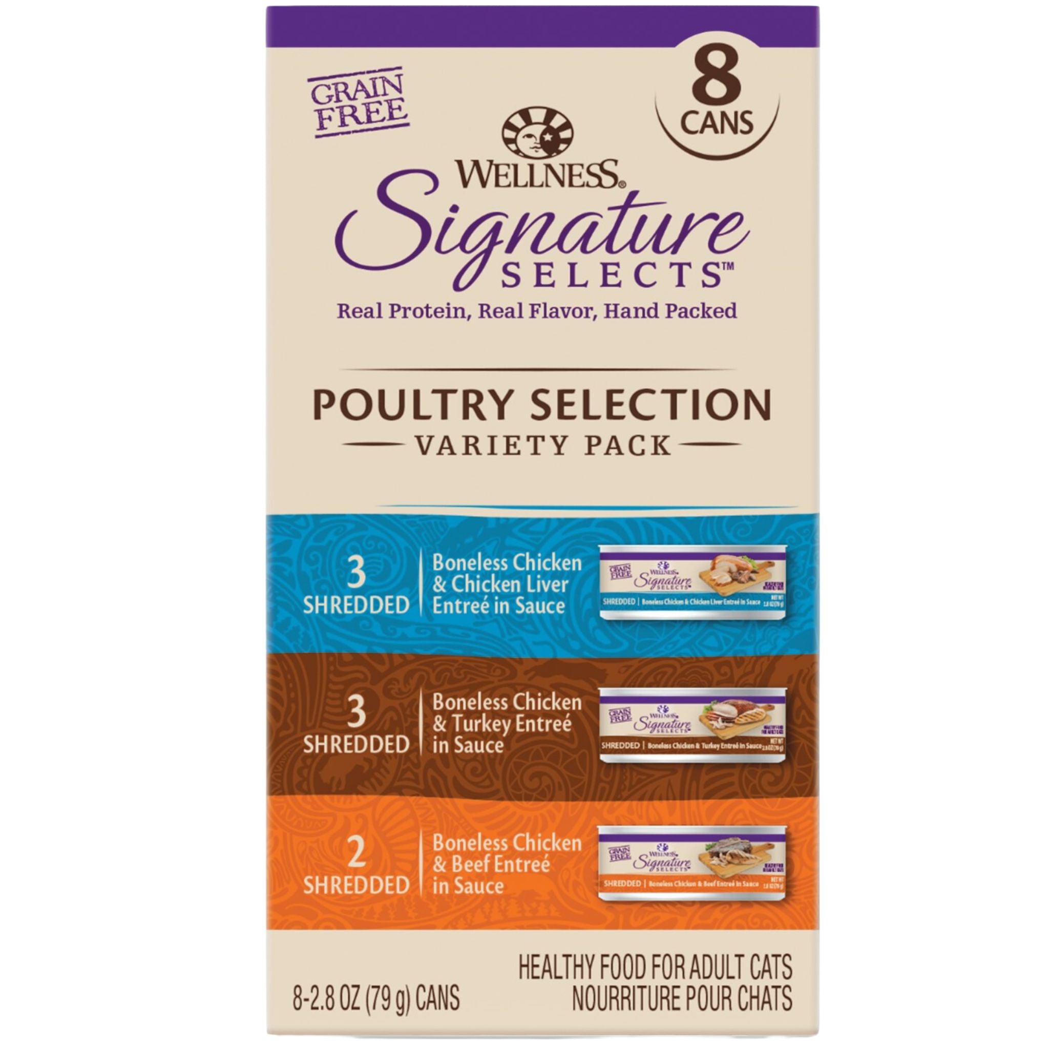 Wellness Core Wet Cat Food Signature Selects Poultry Selection Variety Pack by Peekapaw