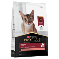 PRO PLAN Adult Salmon Formula 7kg dry cat food bag, front of pack