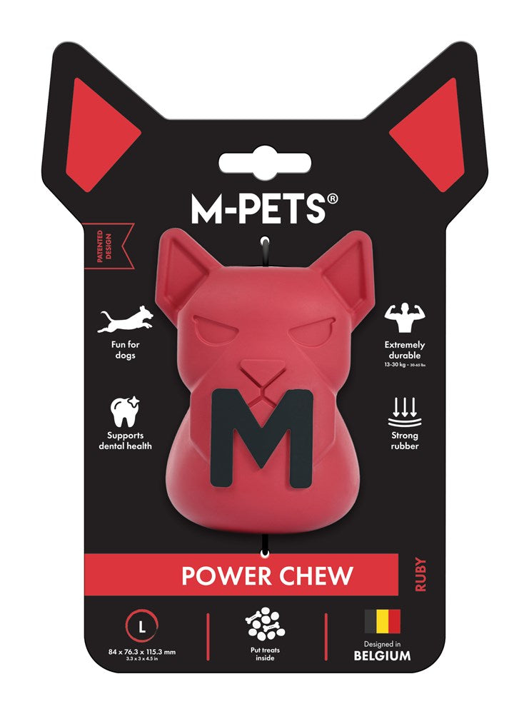 M-Pets POWER CHEW Dog Toy Ruby
