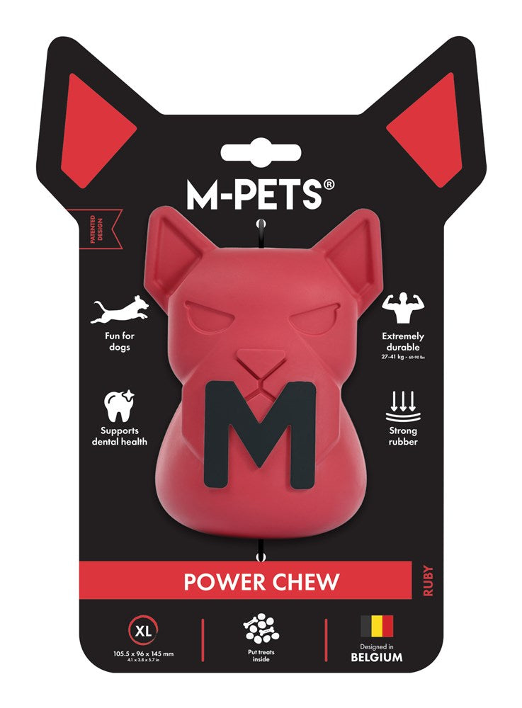 M-Pets POWER CHEW Dog Toy Ruby