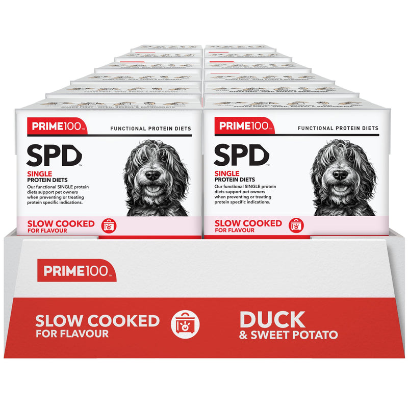 Prime100 SPD Slow Cooked Wet Dog Food Duck & Sweet Potato