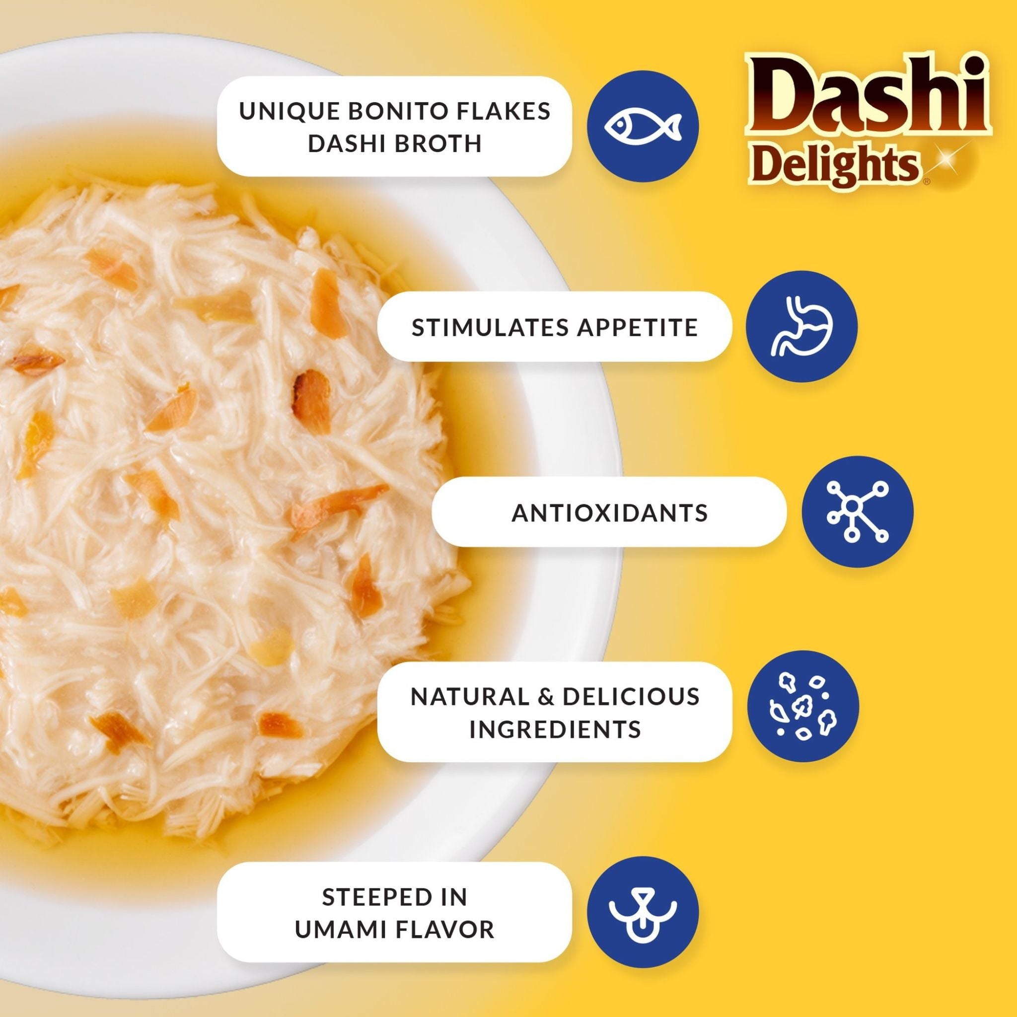 Inaba Cat Treat Dashi Delights Cup Chicken Tuna & Scallop