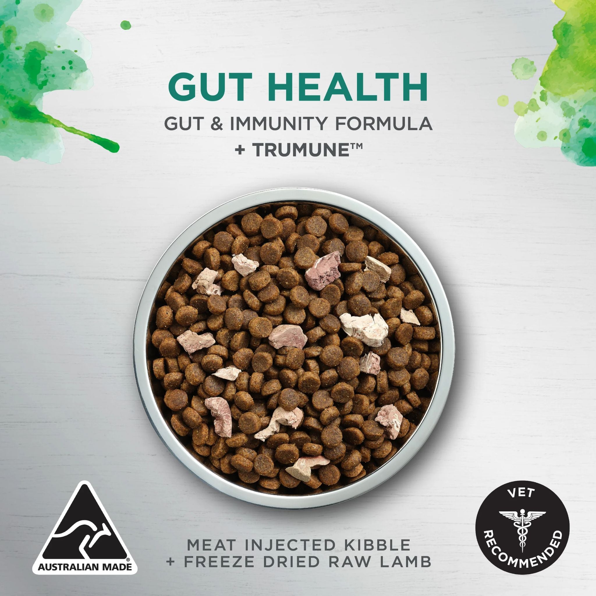 Ivory Coat Raw Health Adult Dry Dog Food Gut Health