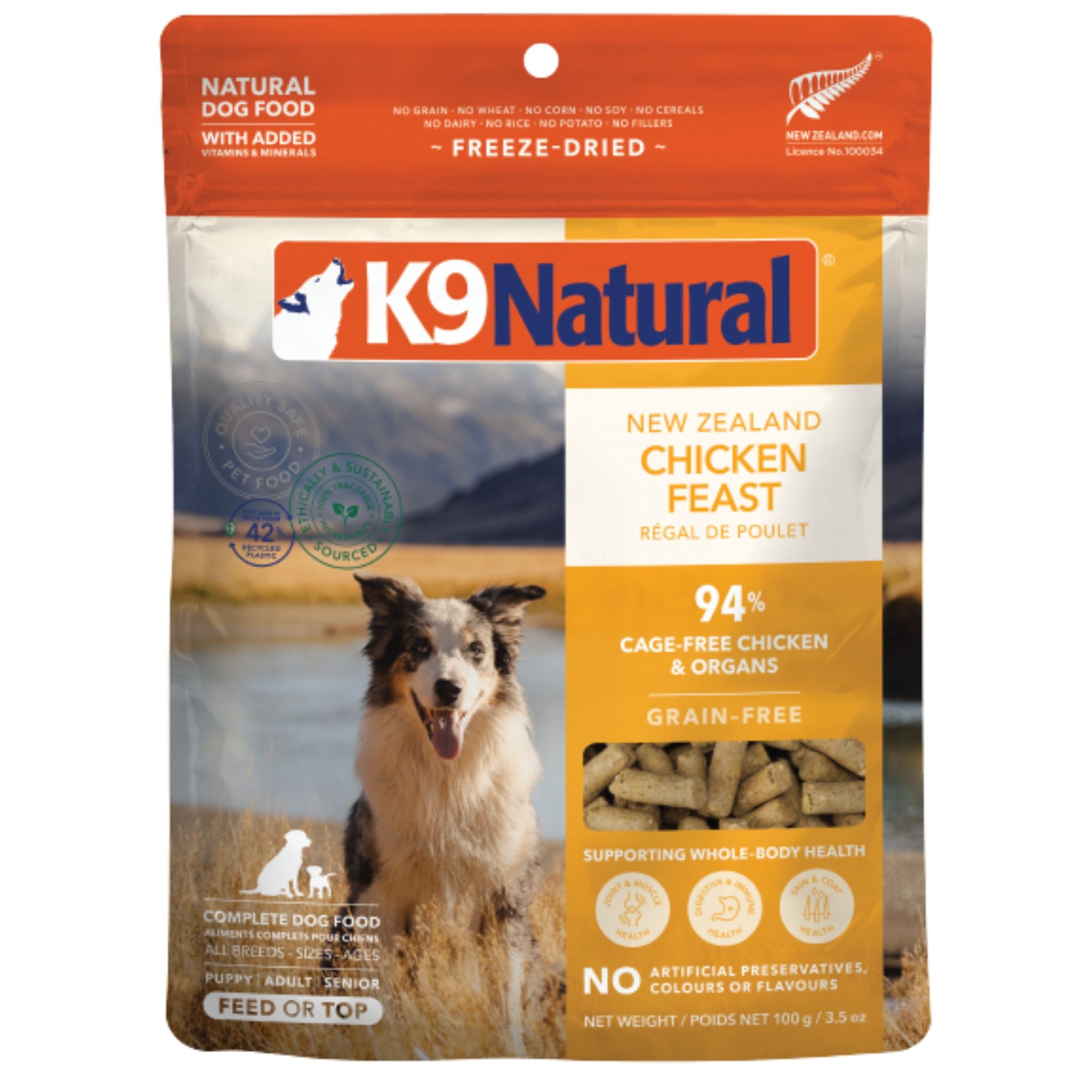 K9 Natural Freeze Dried Chicken Feast