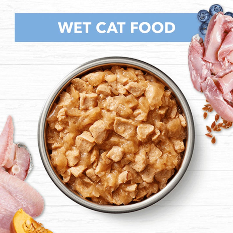 Ivory Coat Grain Free Kitten Wet Cat Food Chicken & Ocean Fish in Jelly