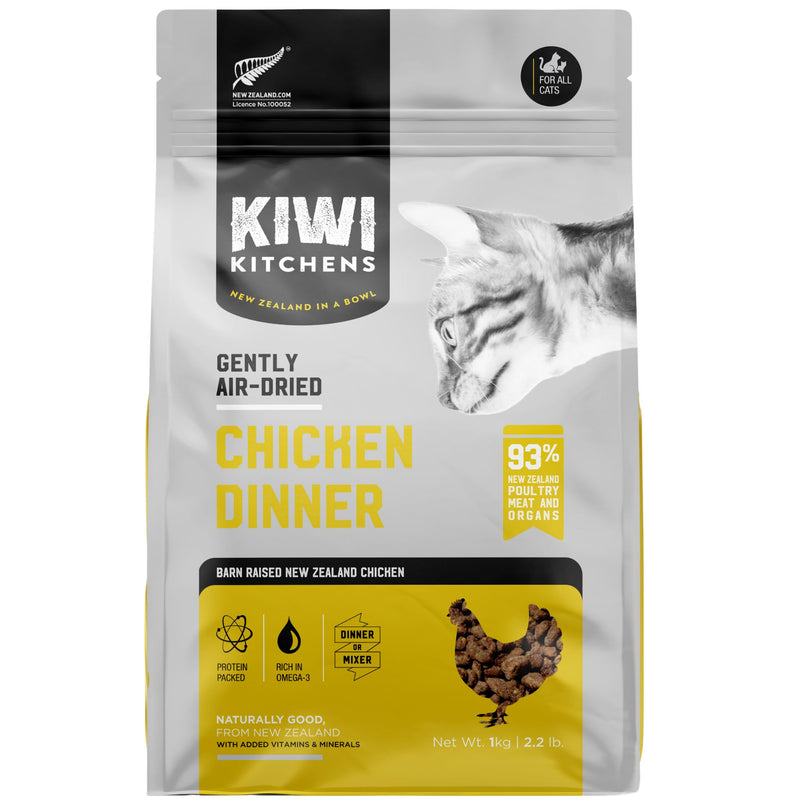 Kiwi Kitchens Air Dried Cat Food Chicken Dinner