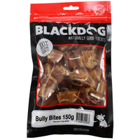 BlackDog Bully Bites Dog Treats packaging front