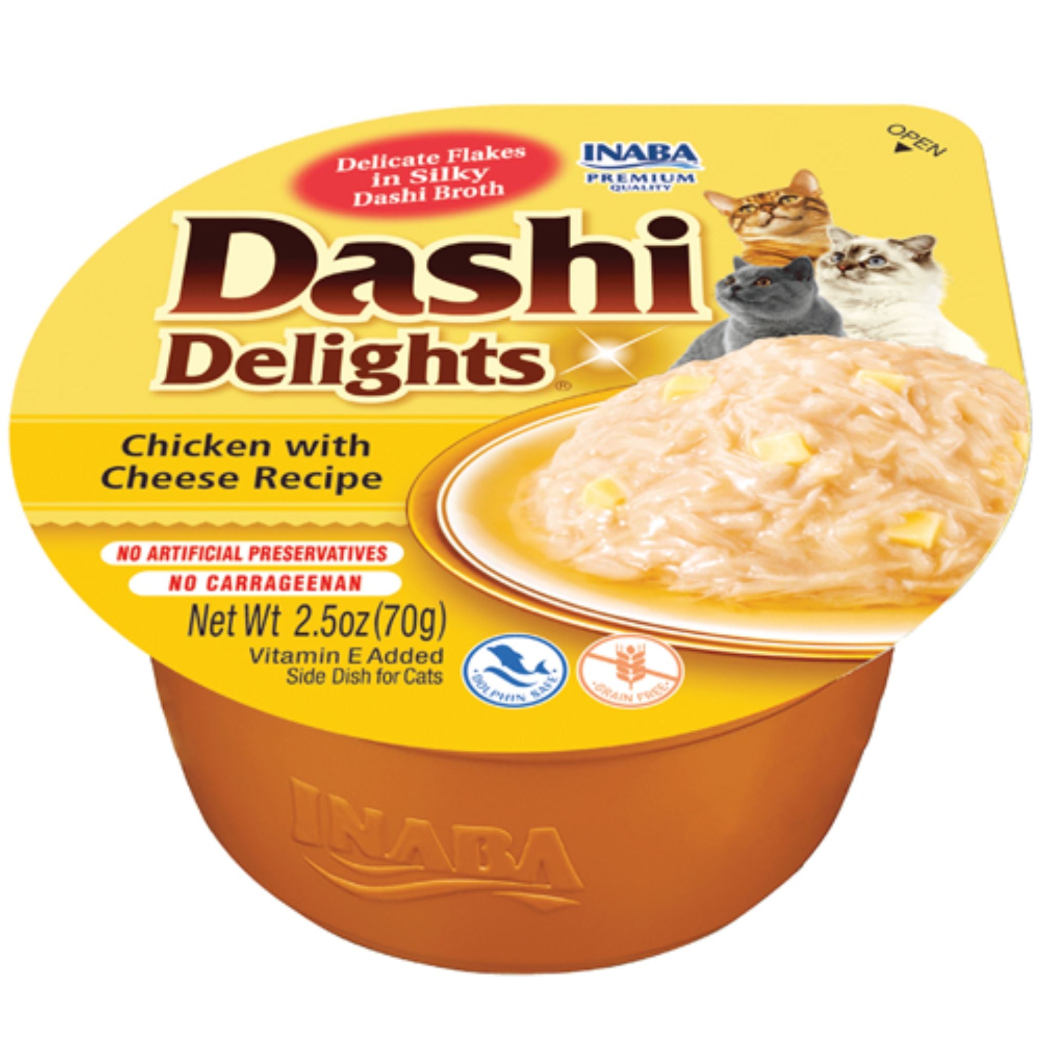 Inaba Cat Treat Dashi Delights Cup Chicken Cheese