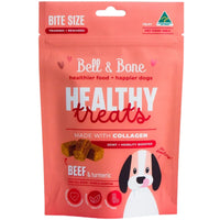 Bell and Bone Beef & Turmeric Healthy Dog Treats packaging angle six