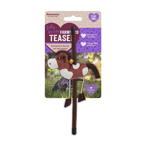 Rosewood Cat Toys Farmyard Teaser Assorted