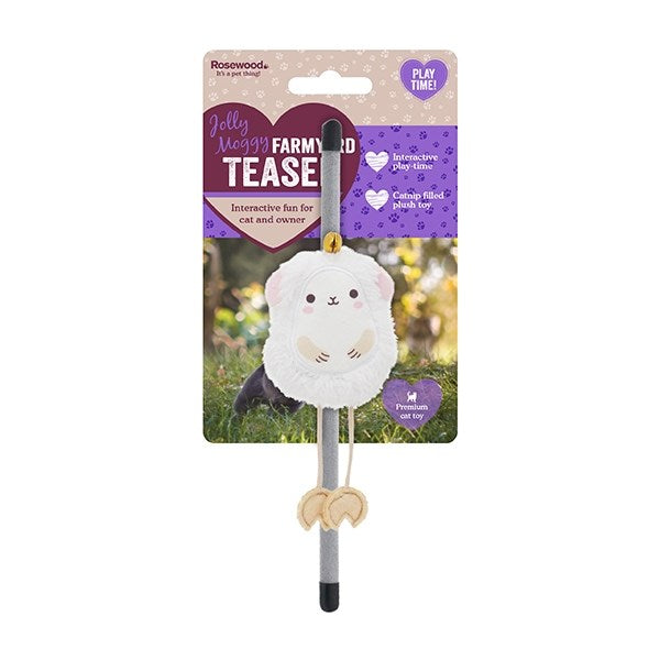 Rosewood Cat Toys Farmyard Teaser Assorted