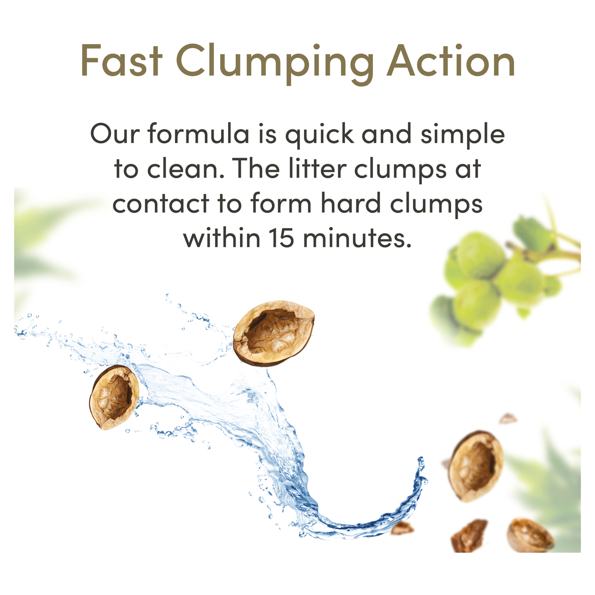 Applaws Nature's Calling panel: fast clumping action, clumps within 15 minutes