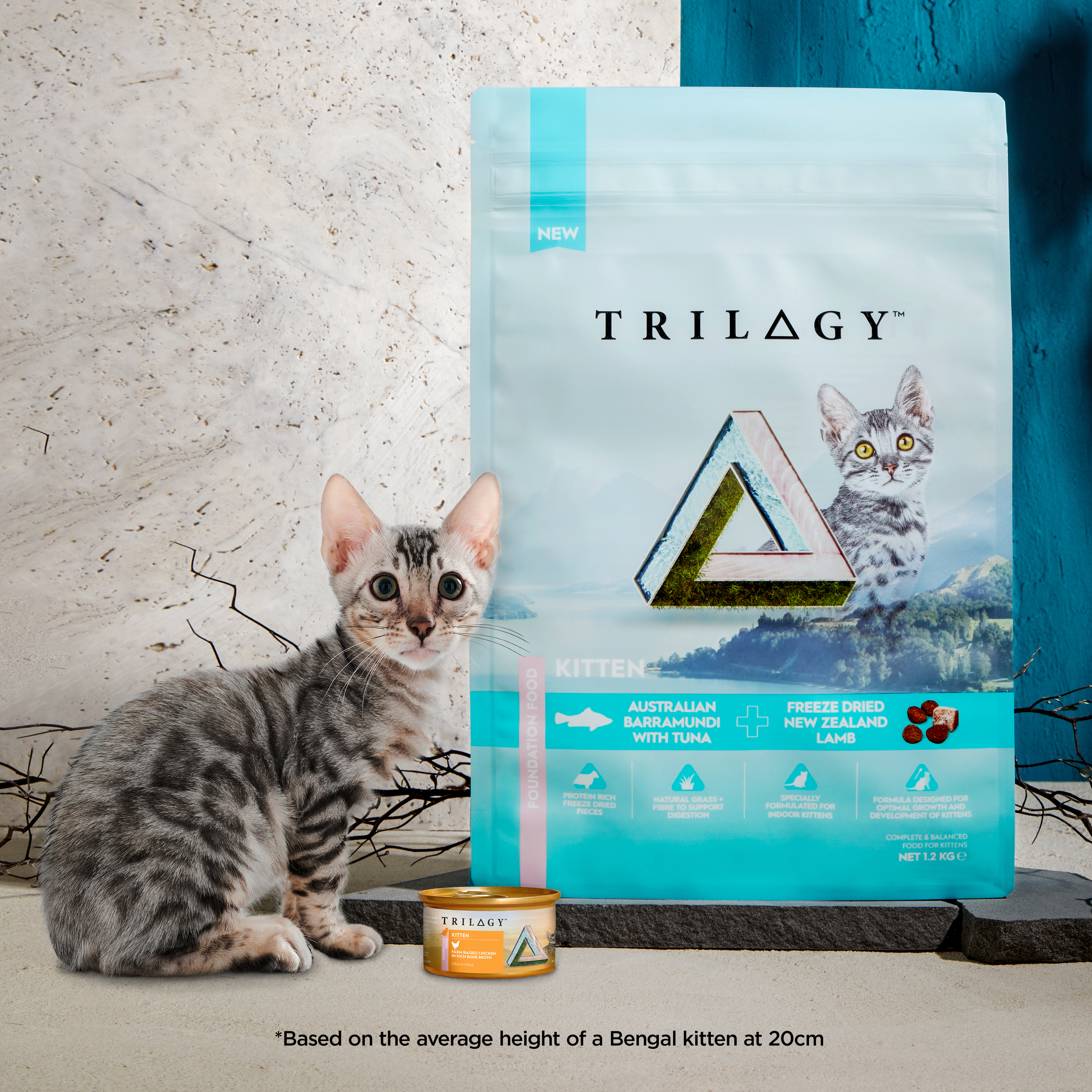Trilogy Dry Adult Cat Food Australian Barramundi with Tuna + Freeze Dried Lamb product detail 11