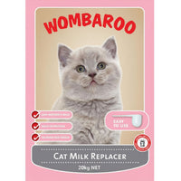 Wombaroo Cat Milk Replacer, matched to queen's milk, 20kg, for orphaned kittens