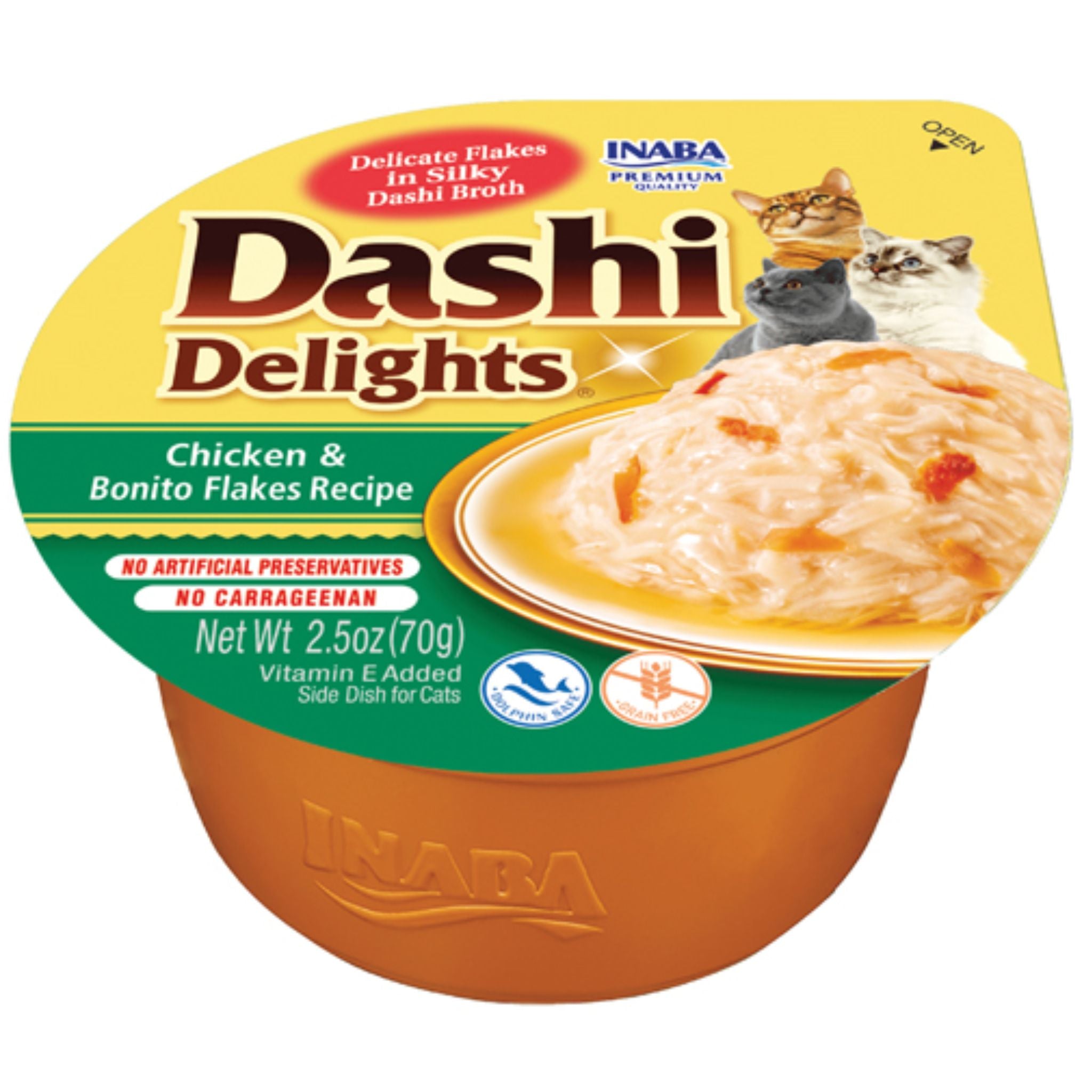 Inaba Cat Treat Dashi Delights Cup Chicken Bonito Flakes