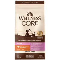 Wellness CORE Dry Cat Food Grain Free Kitten: Chicken & Turkey 9.08kg (2.27kg x 4) - product image 1