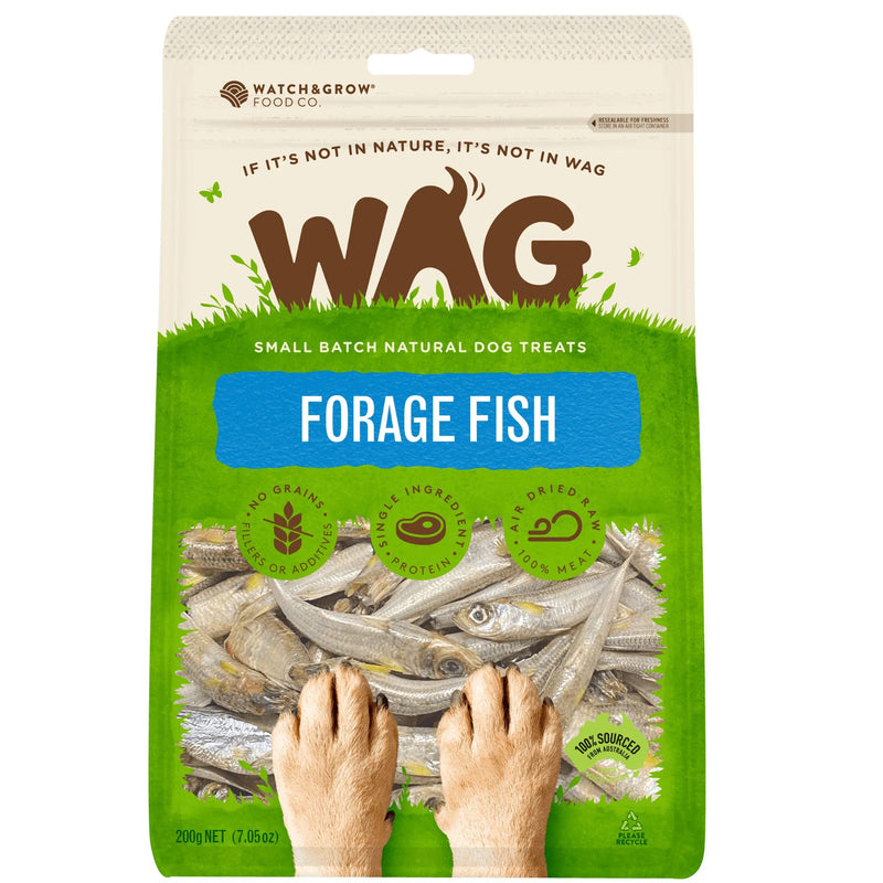 WAG Forage Fish 200g | PeekAPaw Pet Supplies