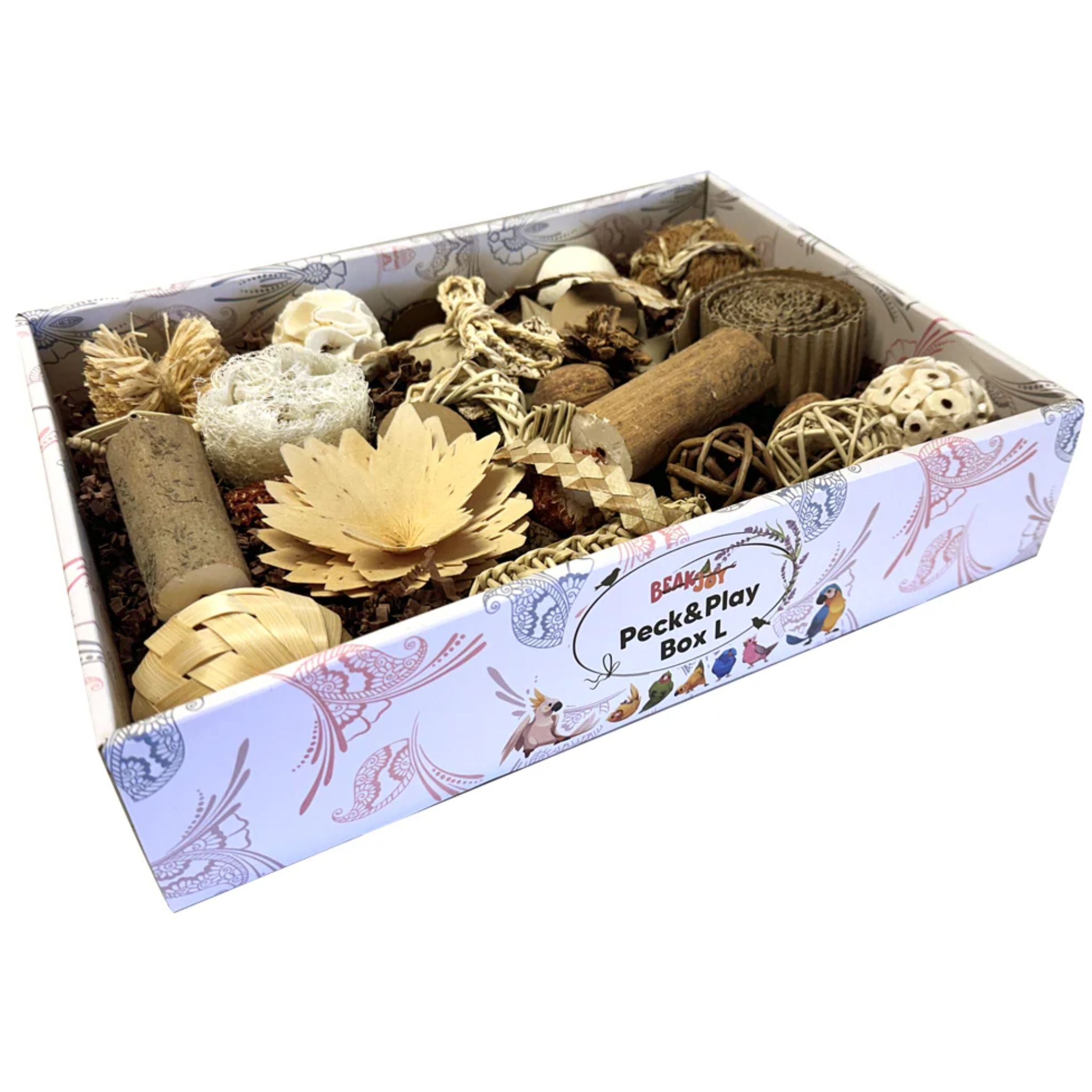 Beak Joy Natural Signature Blend Bird Toy