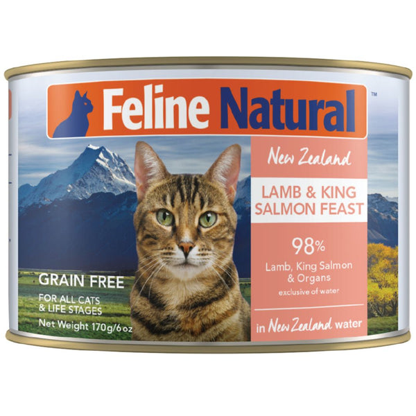Feline Natural Canned Lamb & Salmon