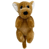 KONG Comfort Pups Peanut small plush dog toy