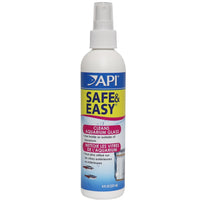 API Safe & Easy aquarium glass cleaner, 237ml spray bottle front label