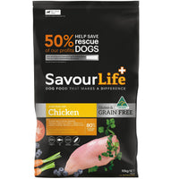 SavourLife Grain Free Australian Chicken, single-source chicken, gluten free, 10kg, dry dog food