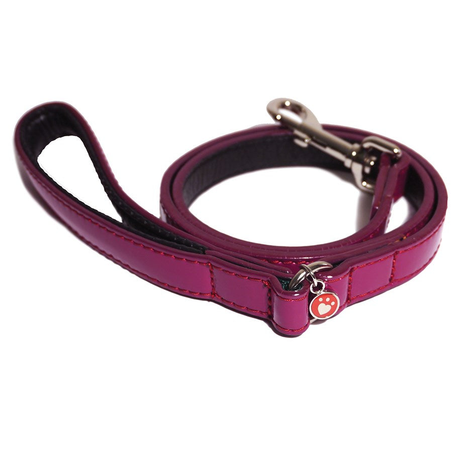Rosewood Wag 'n' Walk Damson Dog Lead