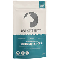 Meaty Treaty Chicken Neck 100g packaging front