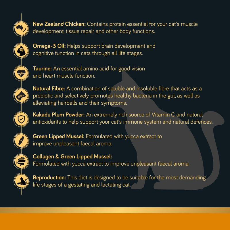 Talentail Ultimate Premium Dry Cat Food New Zealand Chicken