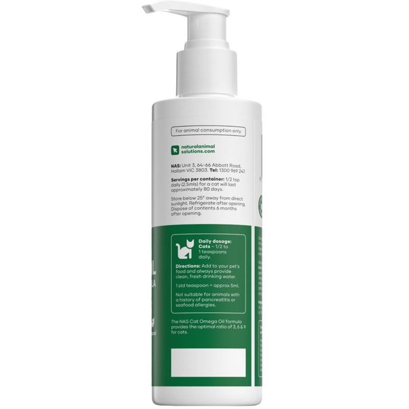Natural Animal Solutions Omega Oil 3, 6 & 9 Cat Formula